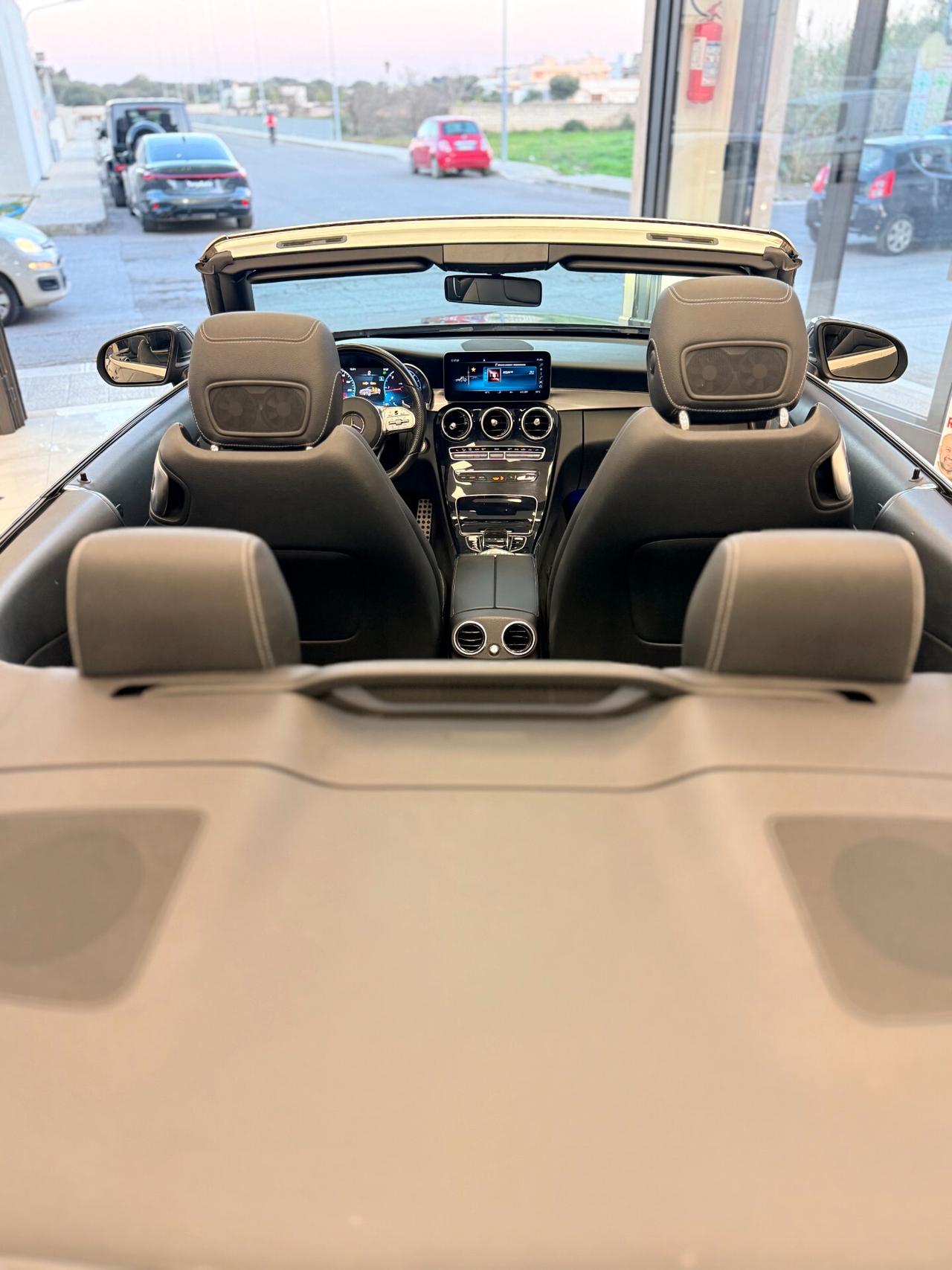 Mercedes-benz C 220 d AutoCABRIO Premium Plus automatica con LUCI SOFFUSE,VIRTUAL COCKPIT,TELECAMERA,APPLE CARPLAY,NAVI
