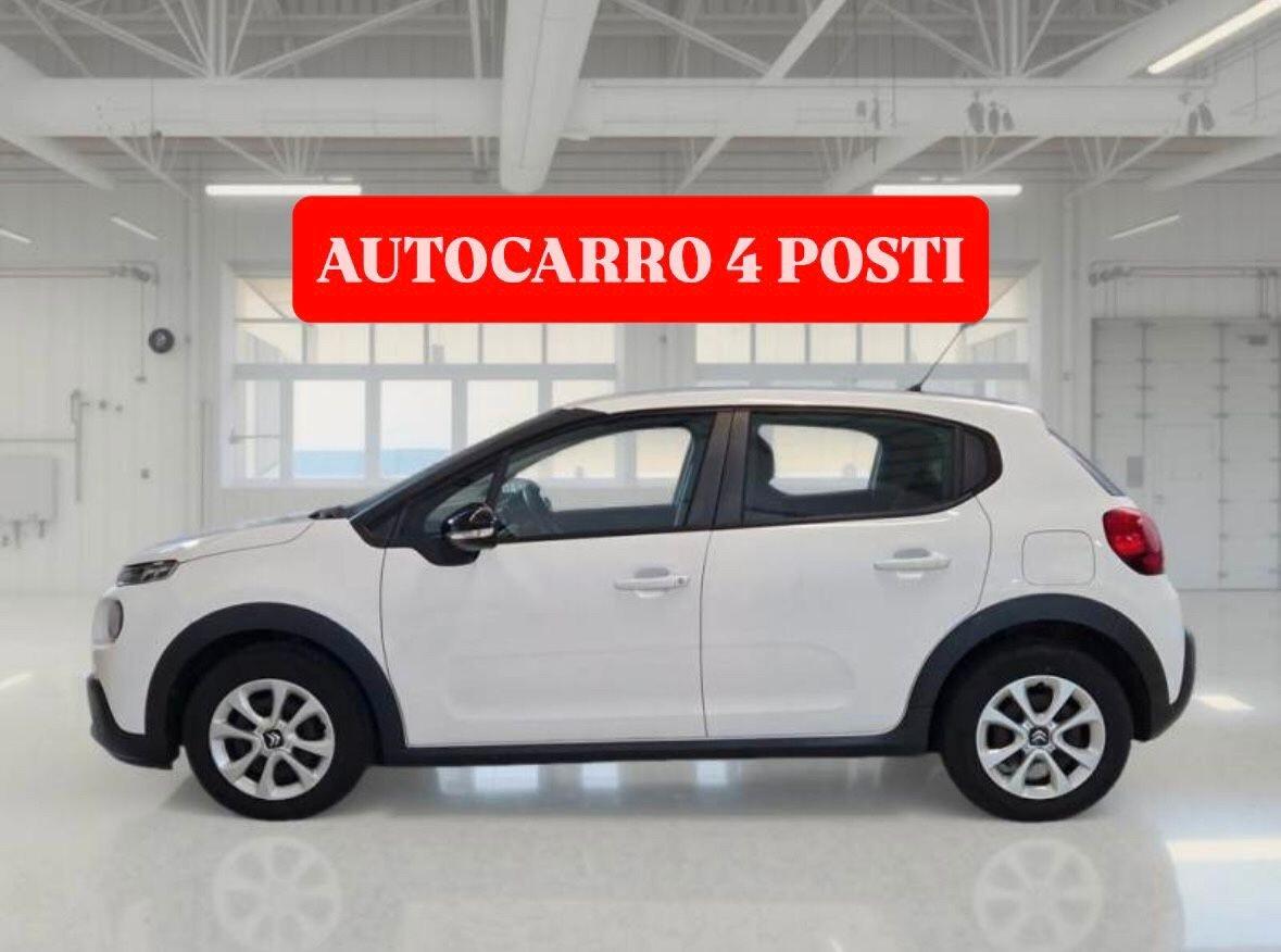 CITROEN C3 1.5Hdi 100cv AUTOCARRO 4 POSTI