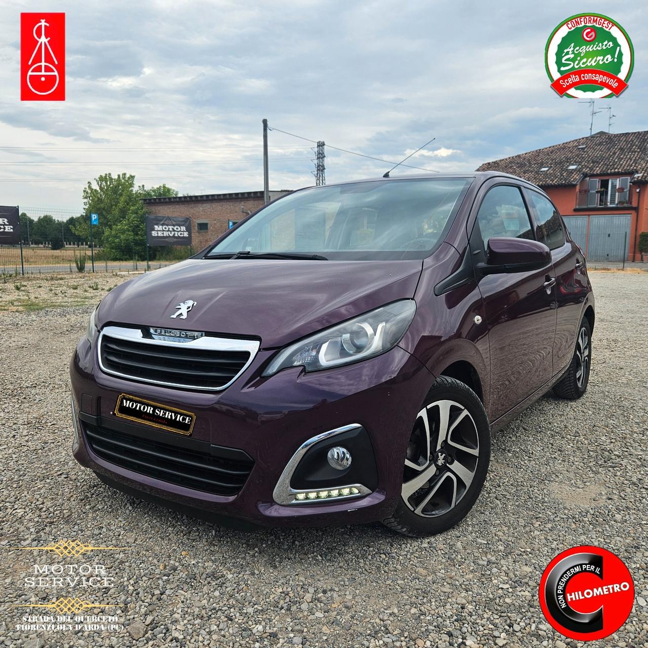 Peugeot 108 82 5 porte Allure UNIPRO DA 79€ MESE