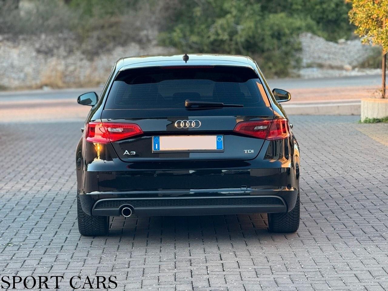 Audi A3 SPB 1.6 TDI 110 cv, S LINE, FULL