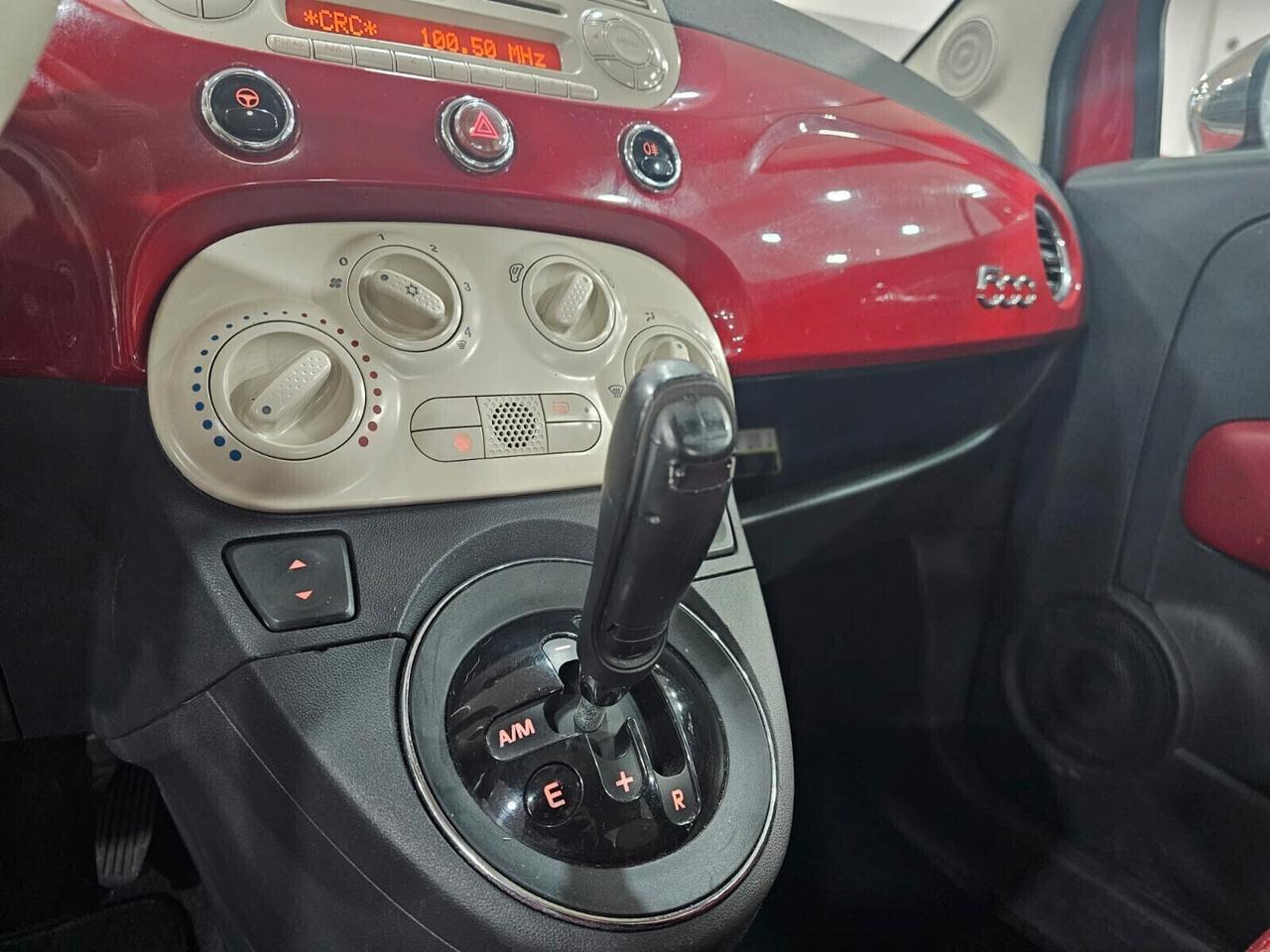 NUOVA FIAT 500 LOUNGE 1.2 BENZ 69CV DUALOGIC TETTO PANORAMICO APRIBILE
