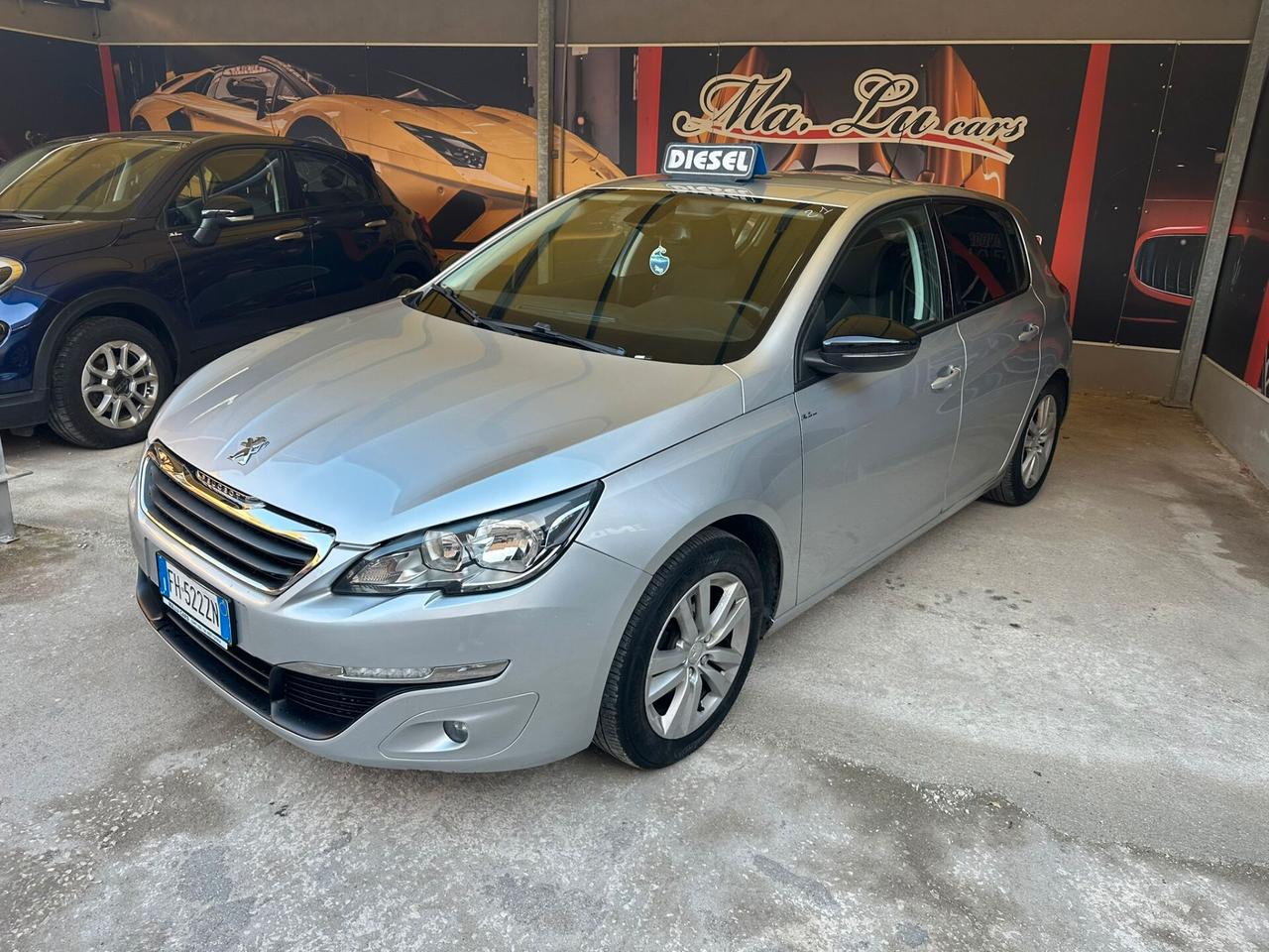 Peugeot 308 1.6cc diesel 12 mesi garanzia-2014