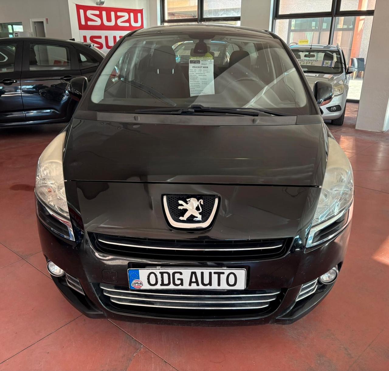 PEUGEOT 5008 HDI 1.6 Diesel CV112 con Km 185.832 certificati Garanzia 12 mesi