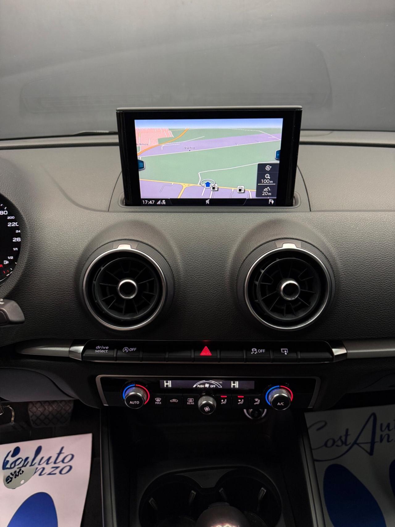 Audi A3 SPB 1.6 TDI 110CV S tronic Design 2017