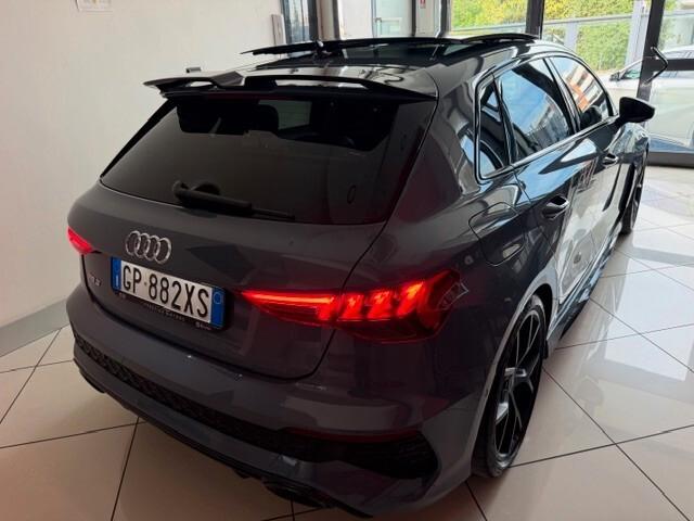 Audi RS 3 400cv quattro KM CERTIFICATI