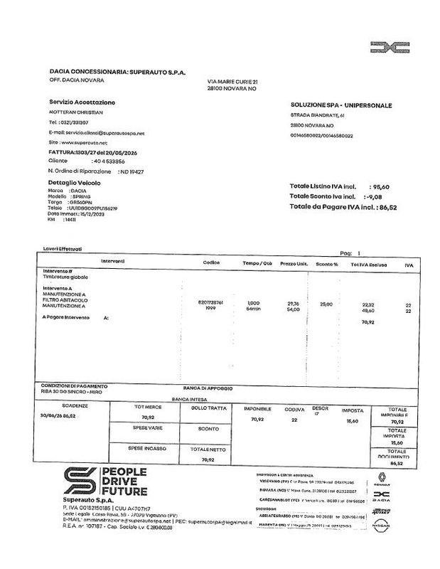 Dacia Spring Electric Extreme Electric 65