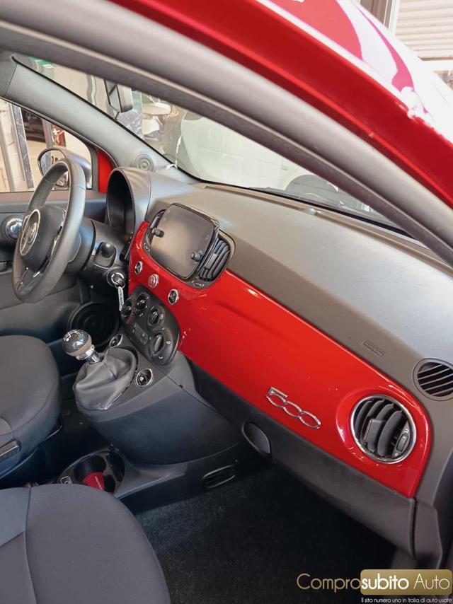 FIAT 500 1.0 Hybrid Red