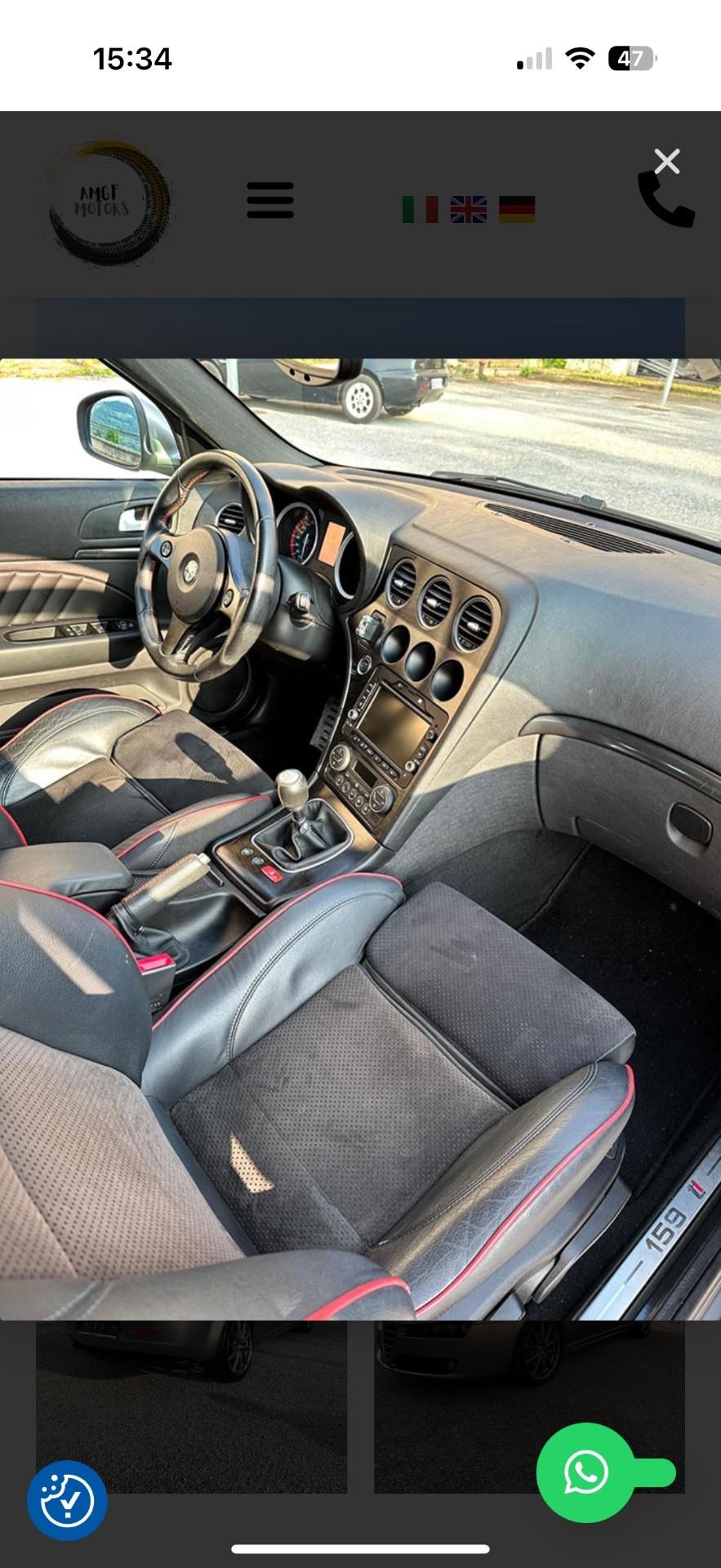 Alfa Romeo 159 2.0 JTDm Turismo internazionale