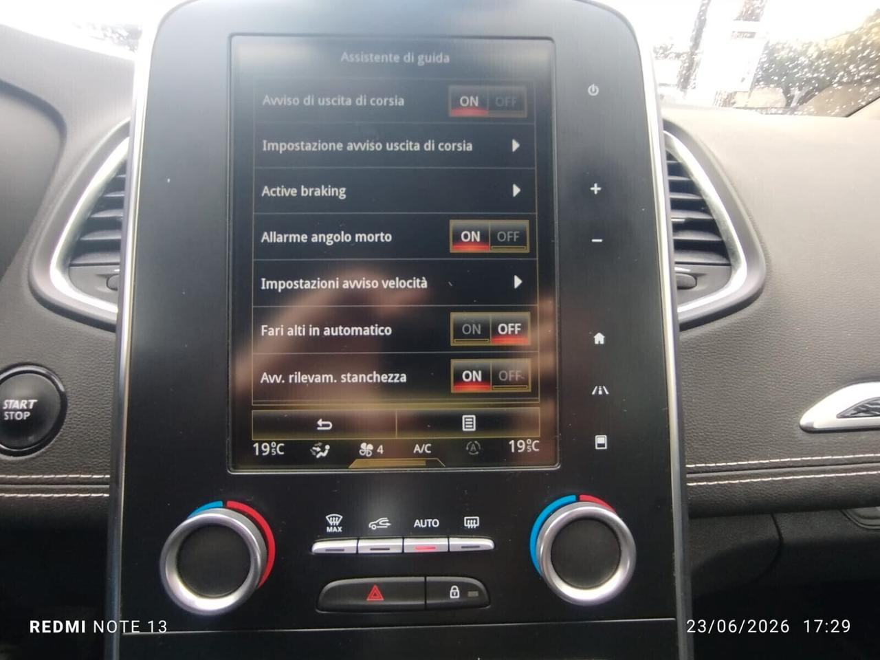 RENAULT GRAND SCENIC 7 P.TI 1.5hdi UNIPRO' AUTOM *PREZZO VERO* UNIPRO-PELLE-KM CERTI