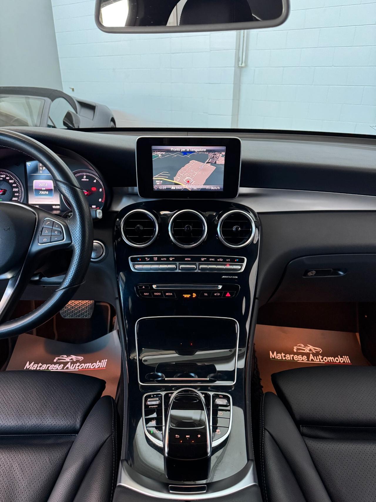 Mercedes-Benz GLC 220 Coupè Sport 4Matic auto Telecamere a 360° Navi