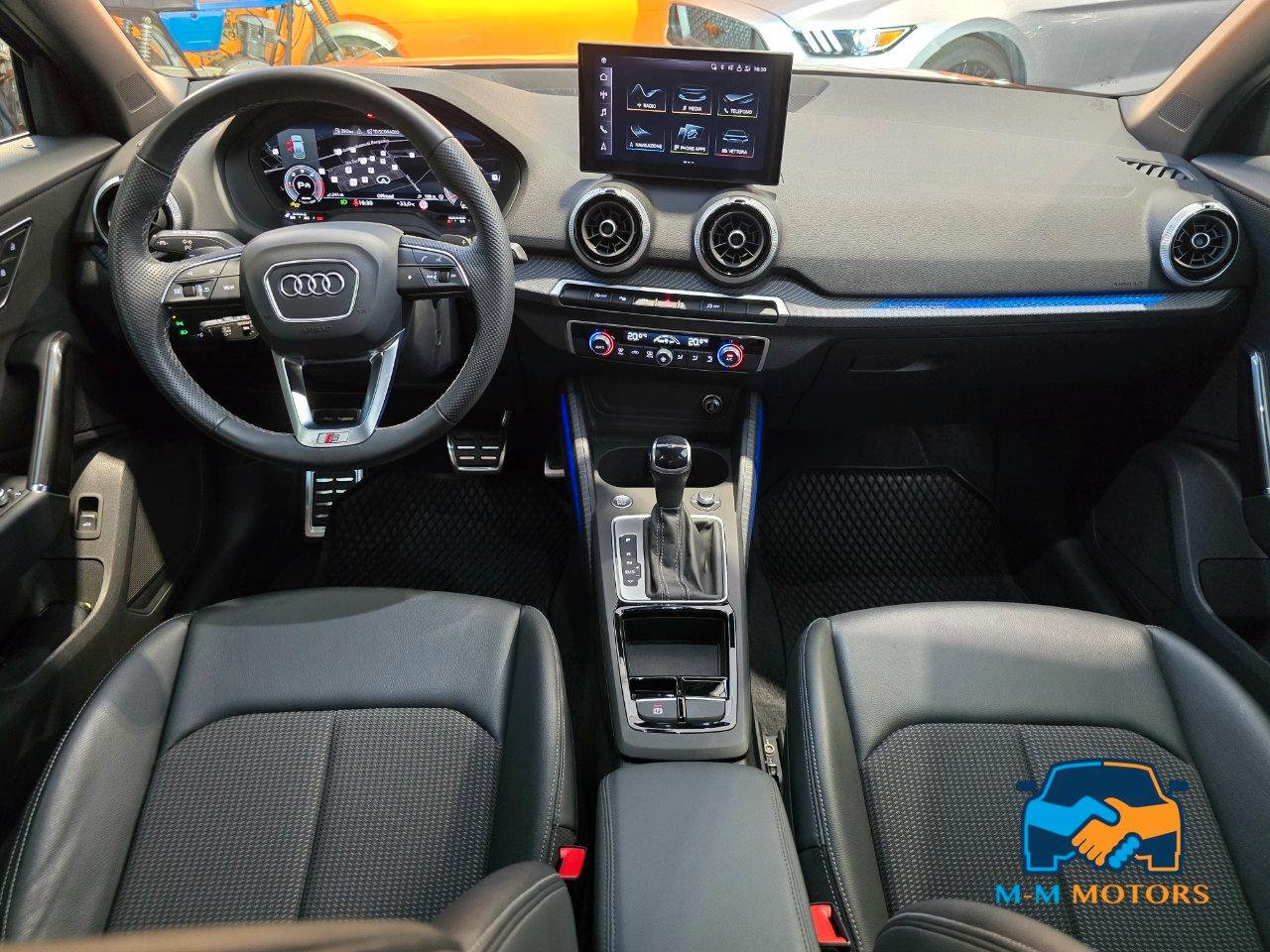 Audi Q2 35 2.0 tdi S line edition quattro s-tronic PACCHETTO IDENTITY BLACK