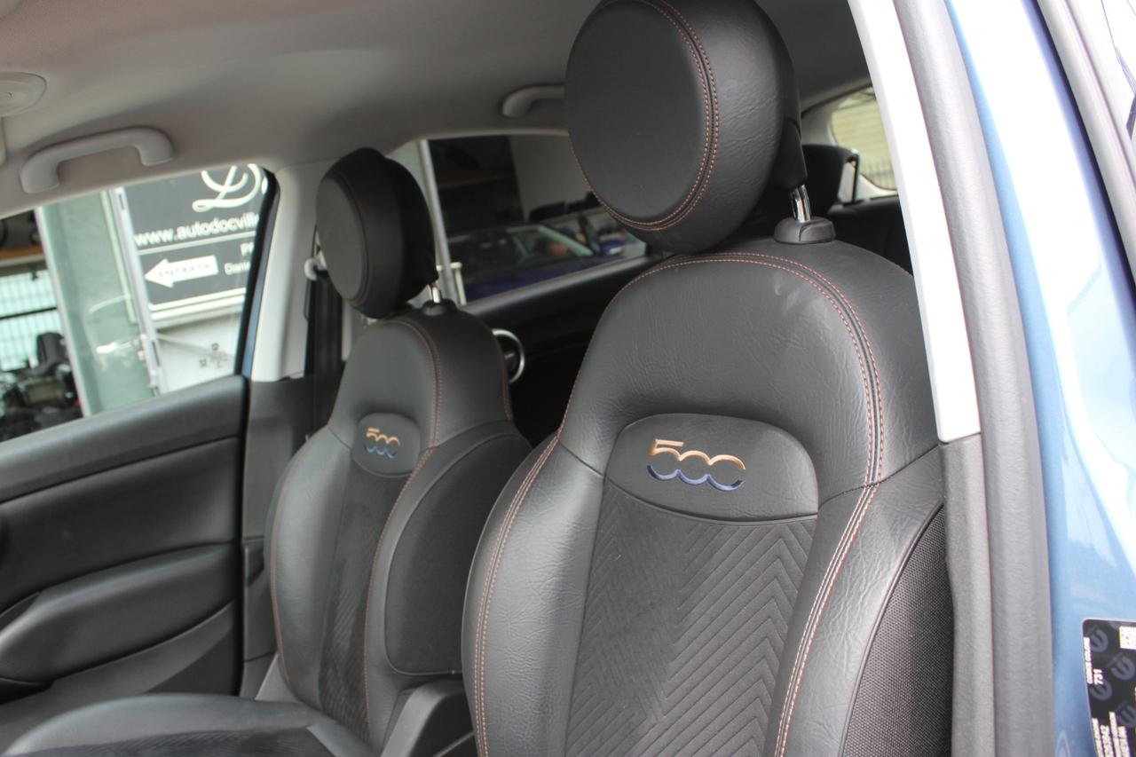 FIAT 500X 1.6 110CV S-DESIGN CITY 4X2 INTERNI VELLUTO/PELLE