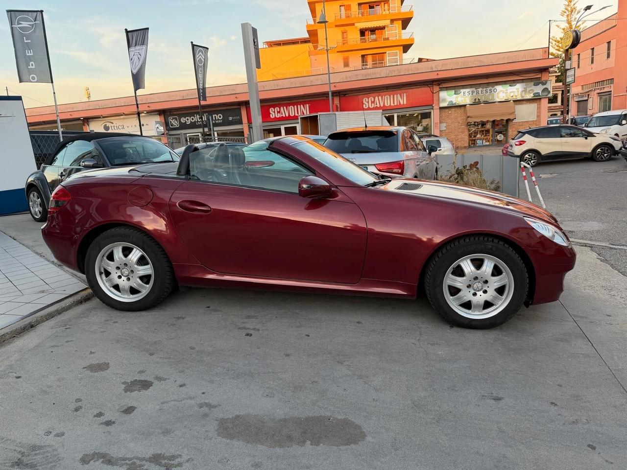 Mercedes-benz SLK 200 Kompressor cat Chrome