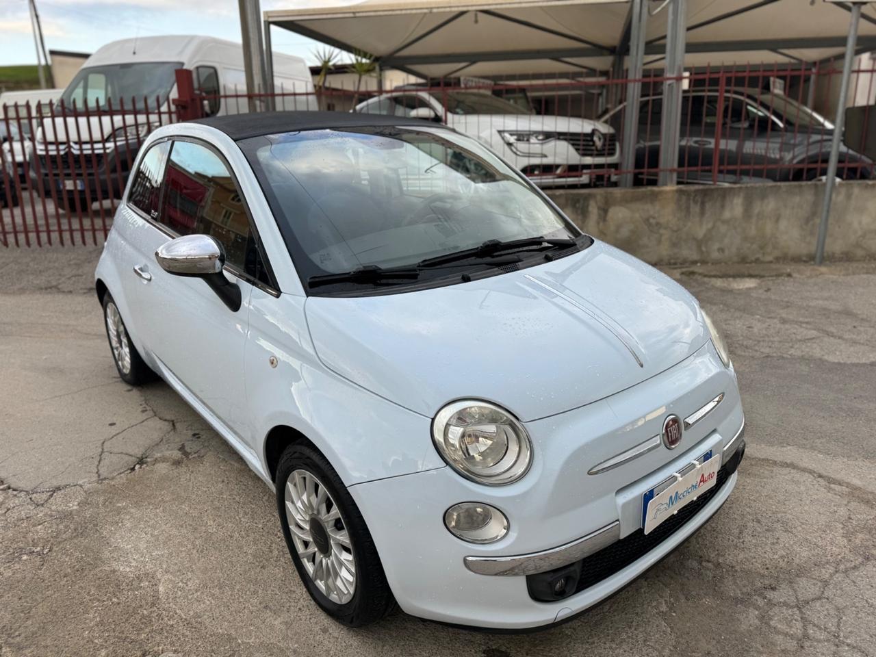 FIAT 500C 1.2 LOUNGE CABRIO FULL NEO PATENTATI