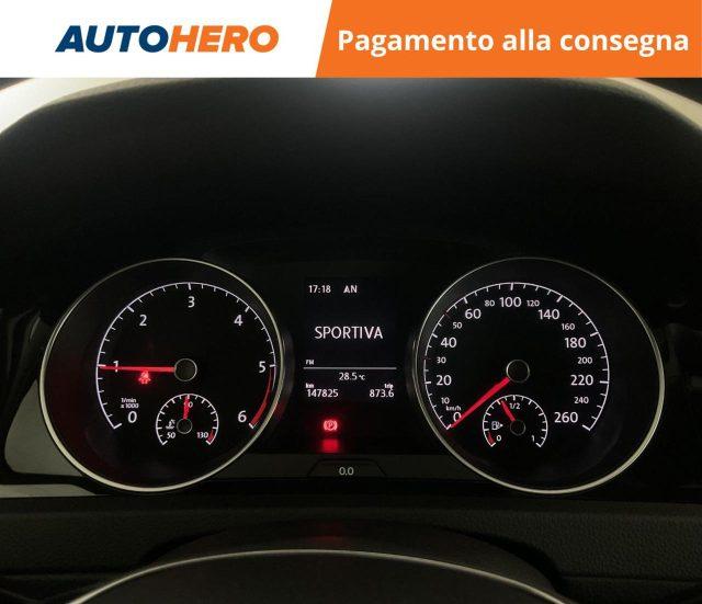 VOLKSWAGEN Golf 1.6 TDI 115 CV 5p. Sound BlueMotion Technology