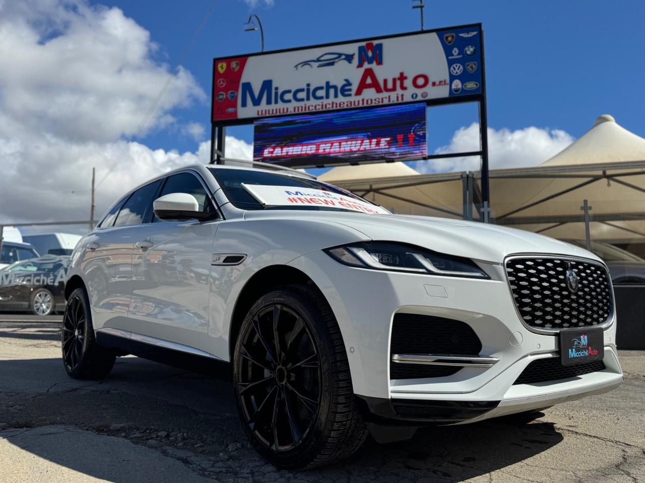 JAGUAR F-PACE 30D 300 CV MHEV R-DYNAMIC R22 TETTO FULL IVA