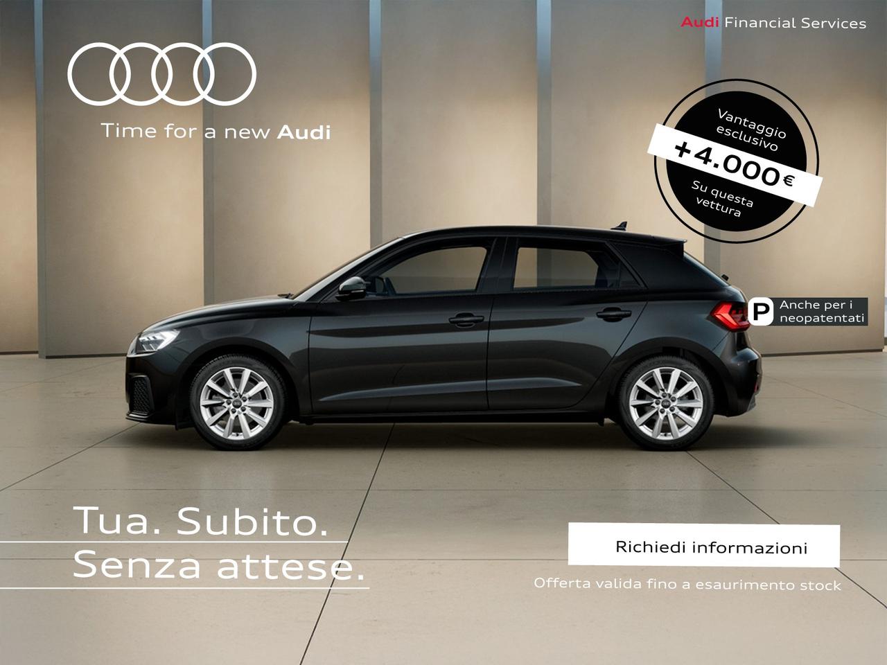 Audi A1 sportback 30 1.0 tfsi business 116cv s-tronic