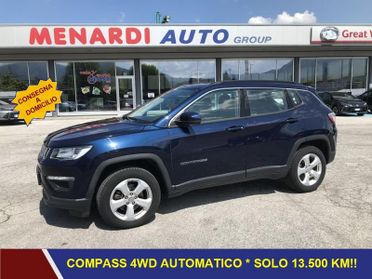 Jeep Compass 2.0 Mjt 140cv 4WD Longitude Auto 13.500 KM!! NAVI+CAMERA+PELLE