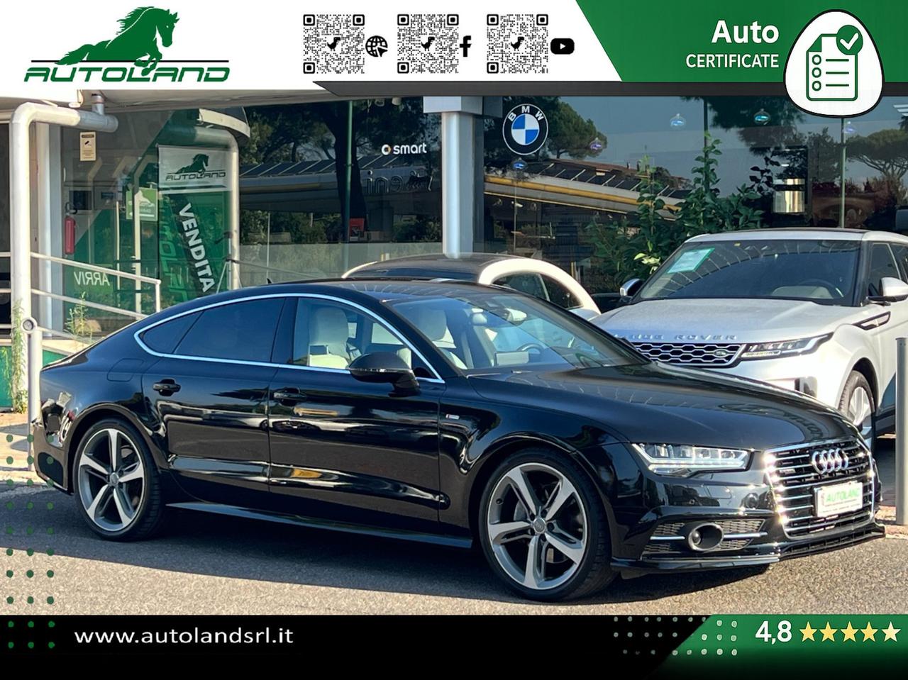 Audi A7 Sportback 3.0 tdi quattro 272cv S-Line ACC - 20" - Frecce Dinamiche