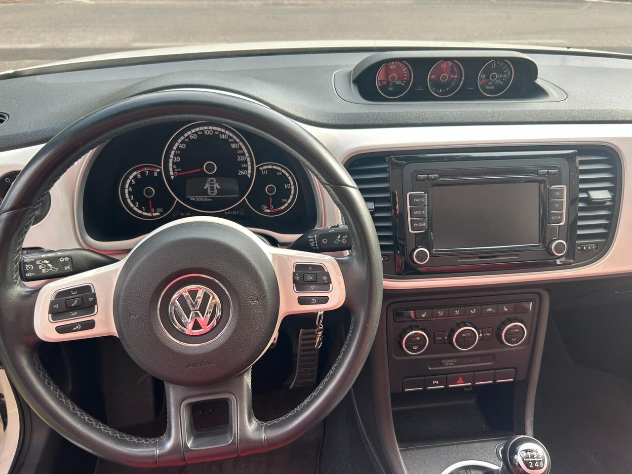 Volkswagen Maggiolino Cabrio 1.4 TSI 60's anniversary pack , pelle, led, navi