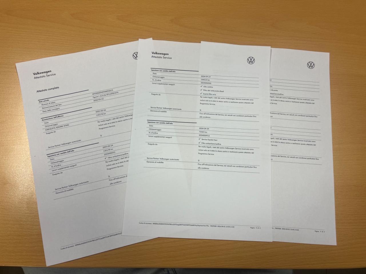 Volkswagen Tiguan Allspace 2.0 TDI SCR DSG 7 posti