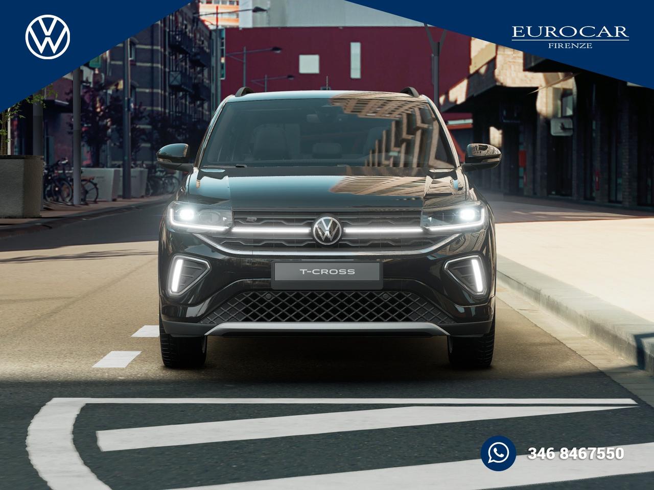 Volkswagen T-Cross 1.0 tsi r-line plus 115cv dsg