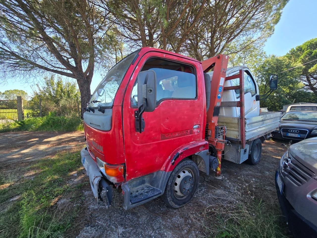 Nissan Cabstar con gru
