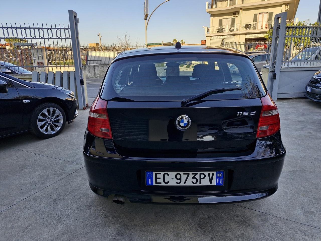 BMW SERIE1 118D FUTURA DPF ANNO 2010 180000KM