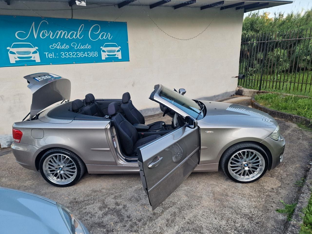 Bmw 118d 2.0 143CV Cabrio Futura "Tagliandi Bmw"