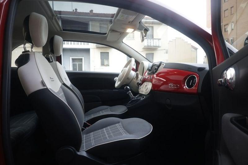 FIAT 500 1.2 69cv EasyPower Lounge Tetto Panoramico Unicoproprietario
