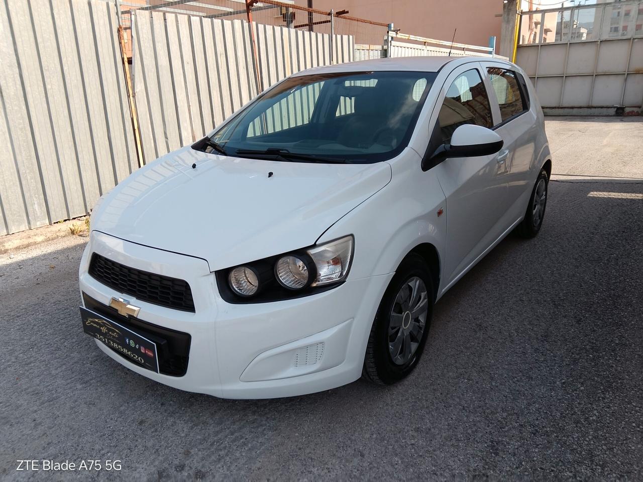 Chevrolet Aveo 1.2 2012 passaggio e 12 mesi di garanzia