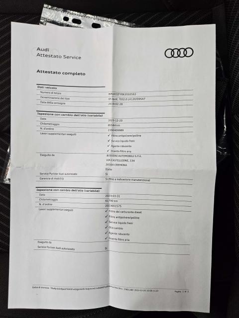 Audi Q5 2.0 tdi quattro 163cv s-tronic KM CERIFICATI