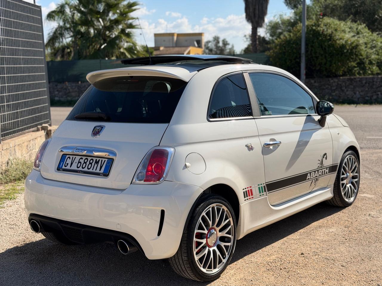 Abarth 500 1.4 Turbo T-Jet 135 cv-2012/TETTO/PELLE