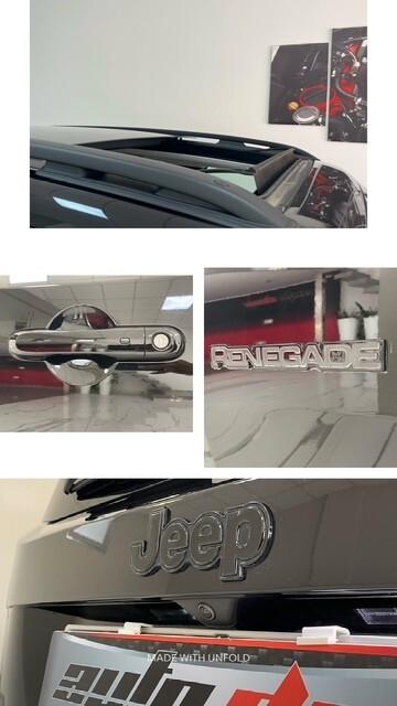 Jeep Renegade 1.6 Mjt 130 CV S Black Edition/Pano