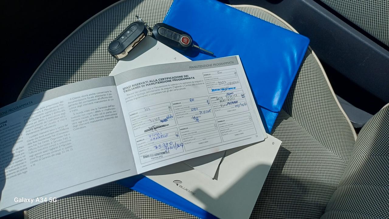 Fiat 500 1.2 Lounge Ok Neopatentati