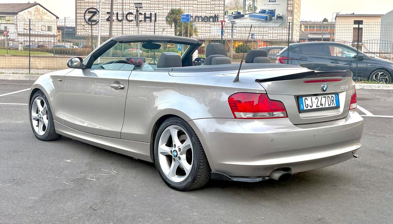 Bmw 120i 2.0 benzina Msport Cabrio Automatica
