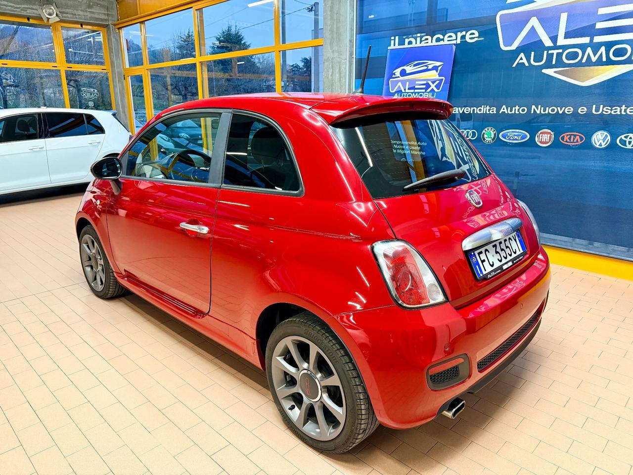 Fiat 500S 1.2 benz 69cv Neopat. E6