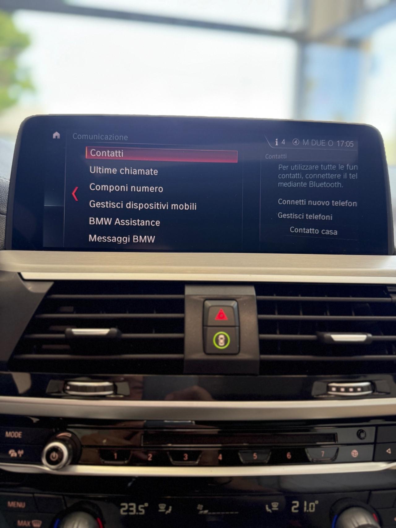 Bmw X3 xdrive20d Luxury Line TETTO APRIBILE,LUCI SOFFUSE INTERNE,NAVI,INTERNI IN PELLE BEIGE,KM CERTIFICATI