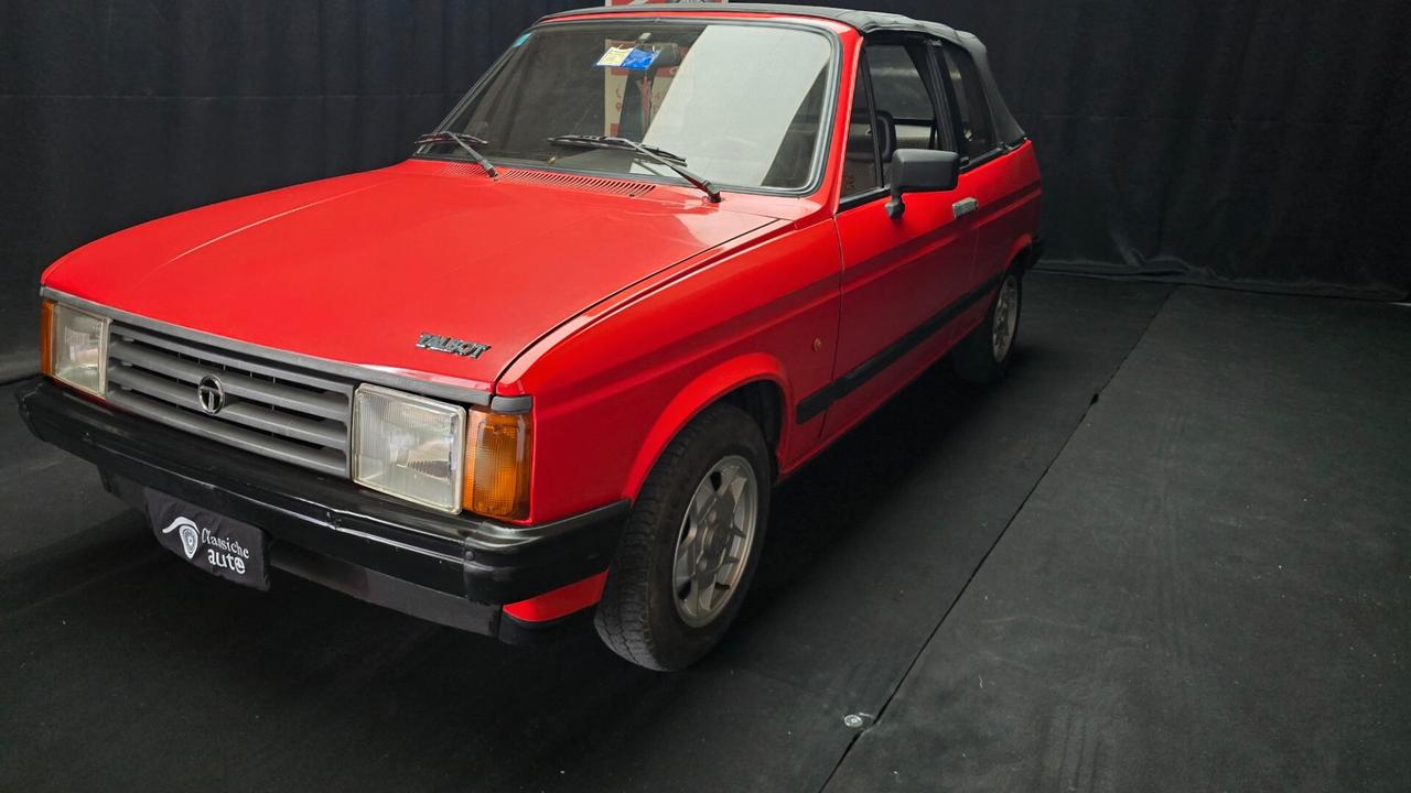 Talbot Samba Cabrio, anno 1985, certificata ASI