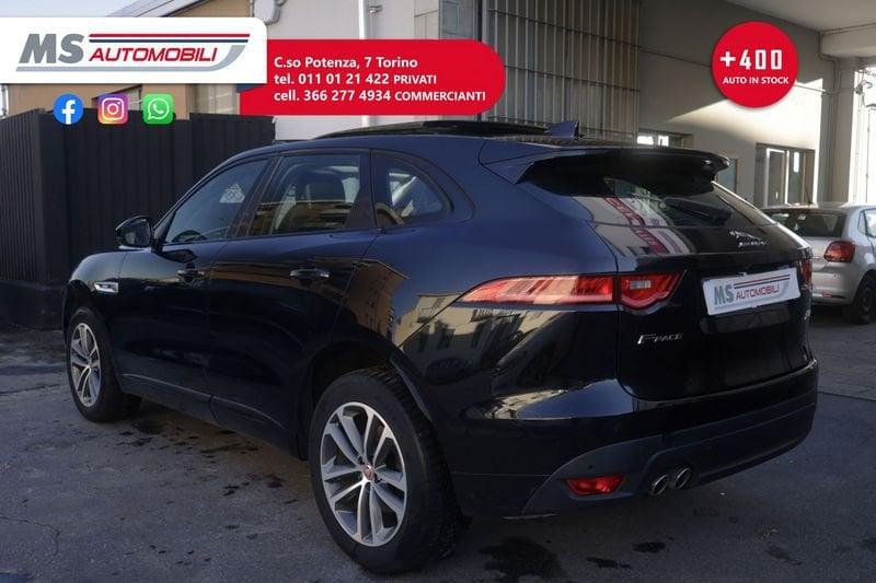 Jaguar F-Pace Jaguar F-Pace 2.0 D 180 CV AWD aut. R-Sport Unicoproprietario