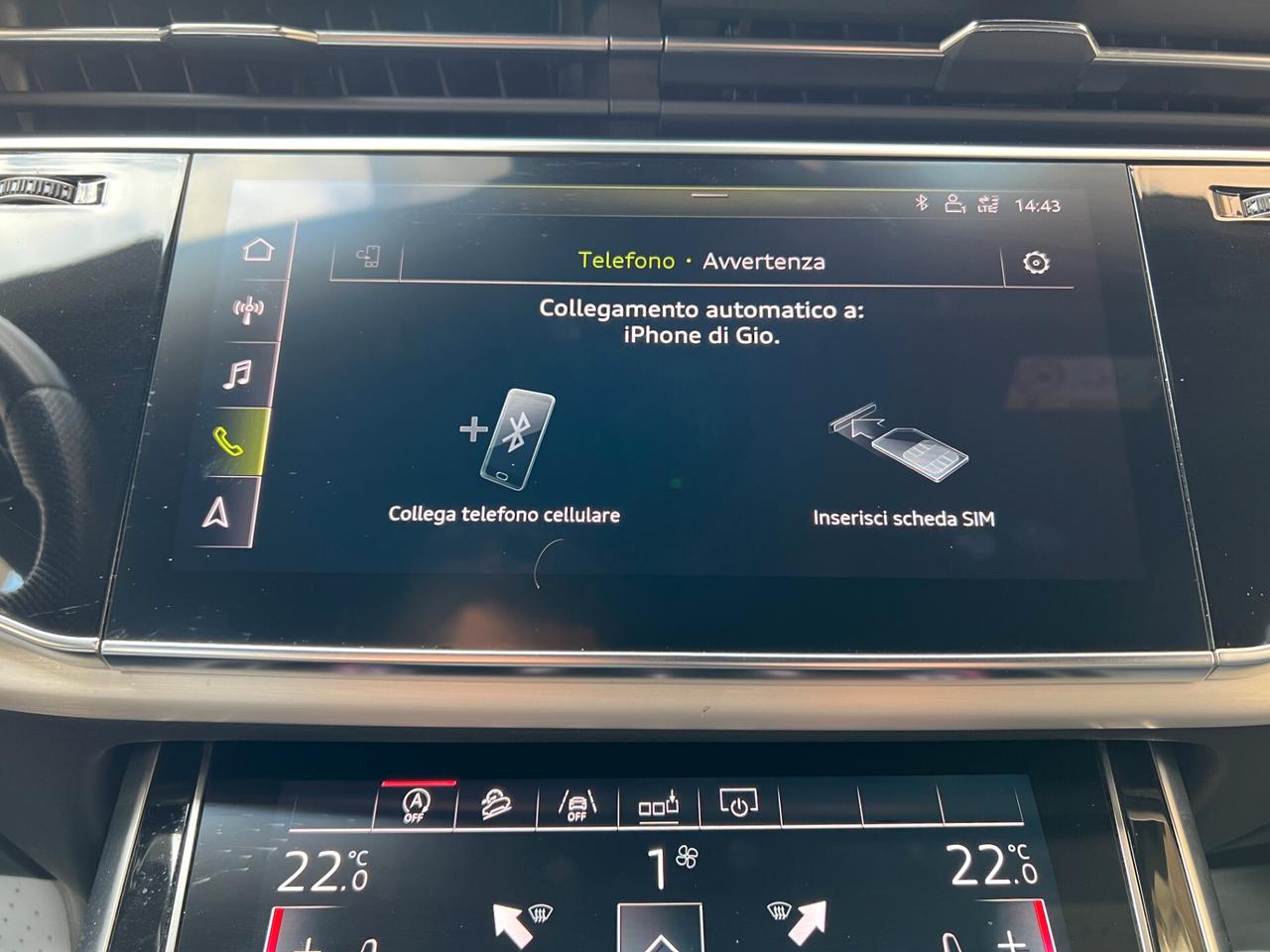 AUDI Q8 50 3.0 TDI MHEV S-LINE 286CV PELLE NAVI CAM360° QUATTRO ANNO 2019