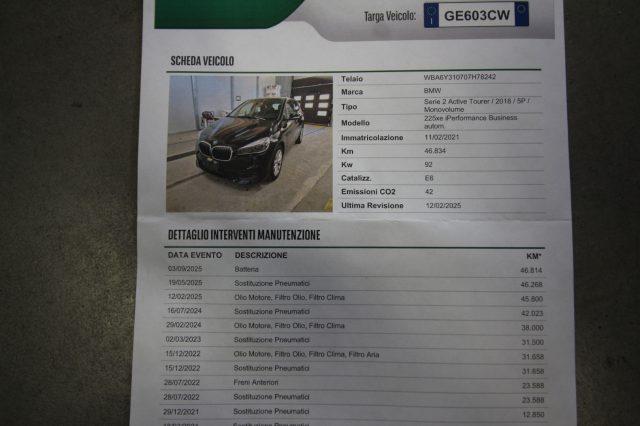 BMW 225 xe Active Tourer iPerformance Business aut.