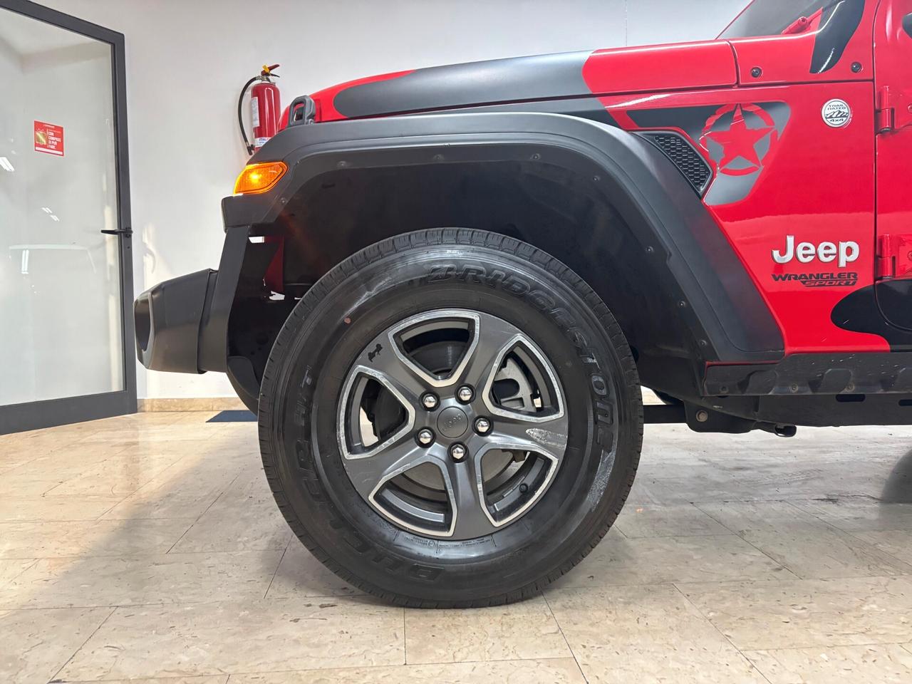 Jeep Wrangler 2.2 Mjt II Sport Plus Wrappata