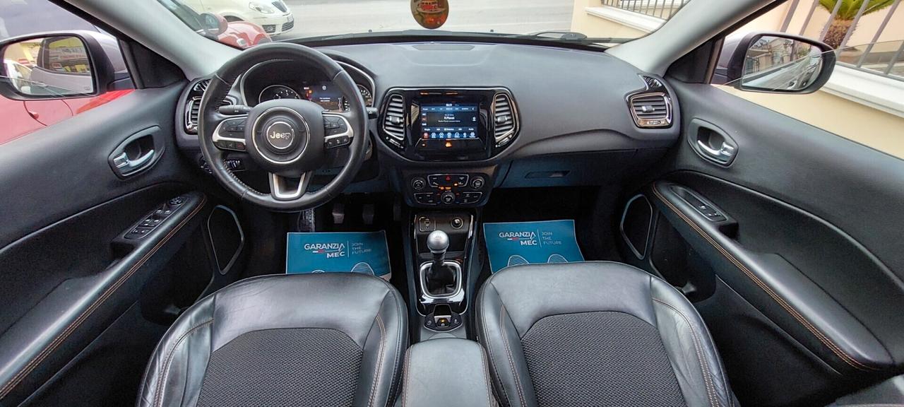 JEEP COMPASS 2WD 1,6 DIESEL 120 CV LIMITED PELLE NAVI TELEFONO LEGA STRAFULL IMPECCABILE