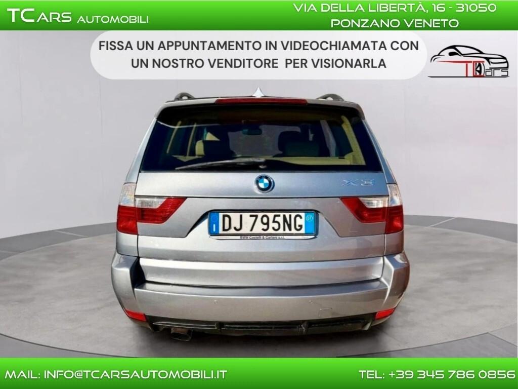 BMW X3 2.0d TETTO APRIBILE-TRAZ.INTEGRALE