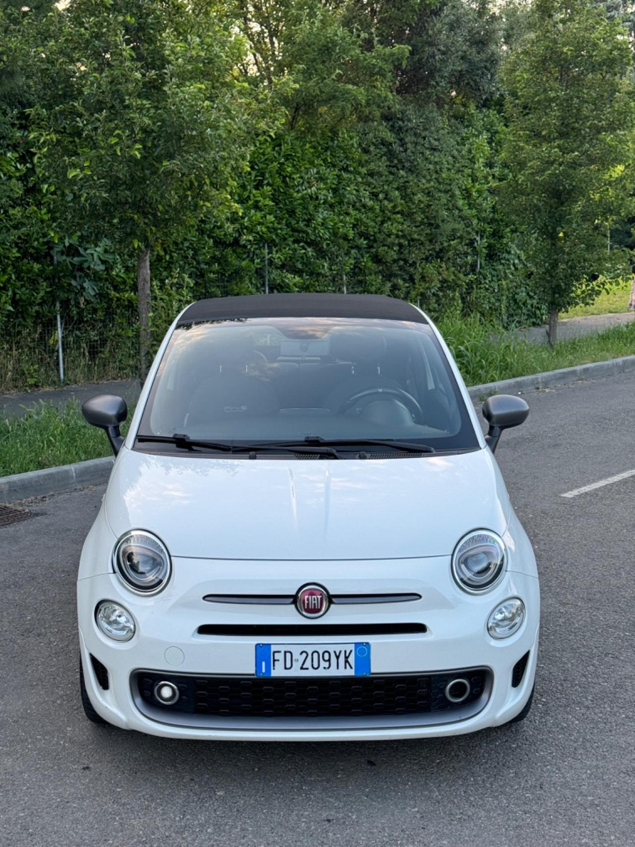 Fiat 500s cabrio 1.2 benzina si neopatentati