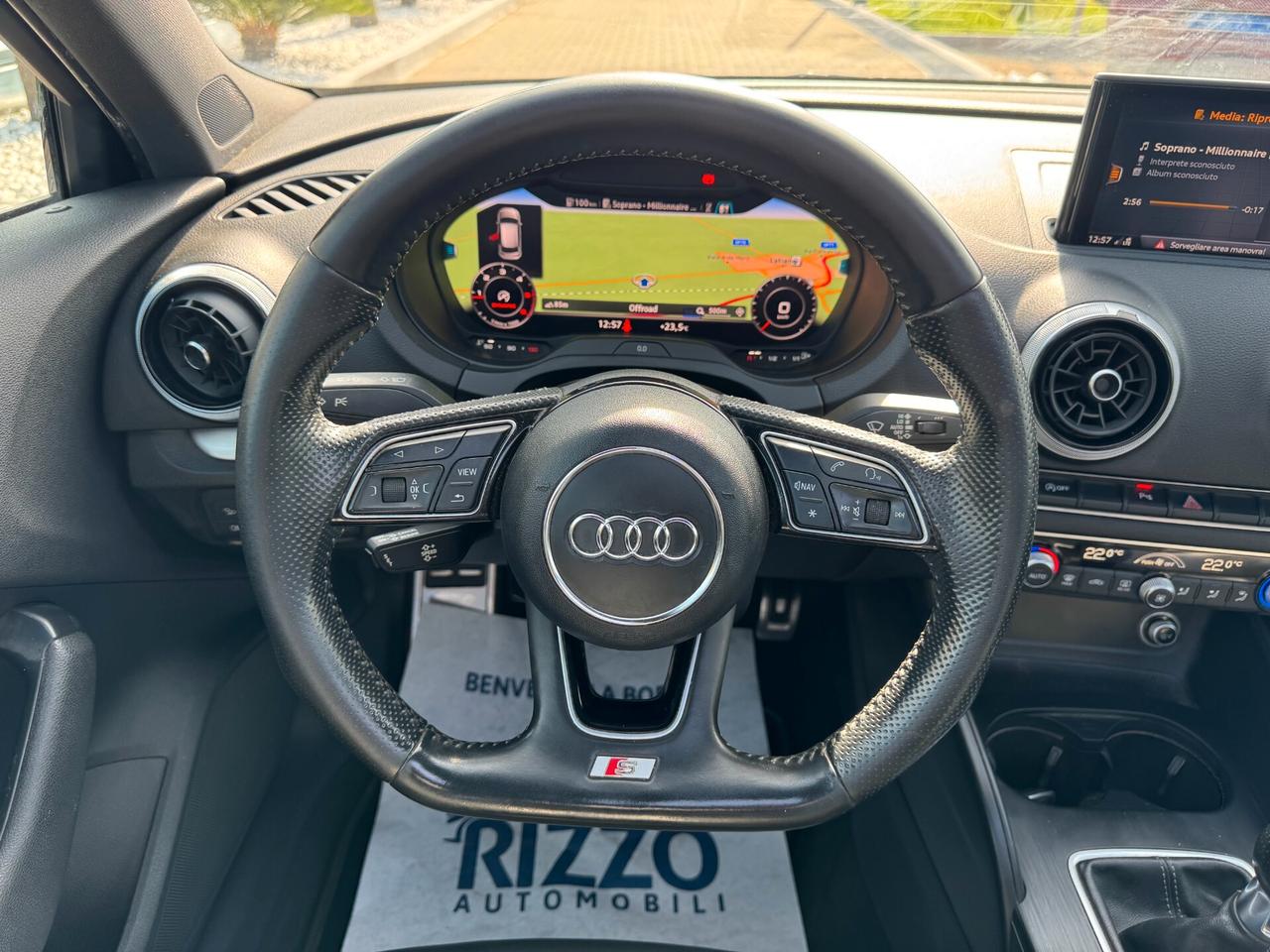 AUDI A3 35TDI 150CV S-LINE TETTO COCKPIT FULLED PELLE KEYLESS NAVI