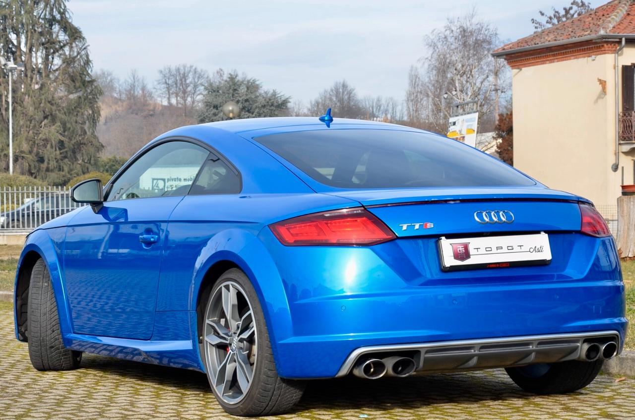 AUDI TTS COUPE 2.0 TFSI QUATTRO 310cv S-TRONIC, SERVICE AUDI, EURO 6B, FARI FULL LED, AUDI EXCLUSIVE, RETROCAMERA, PERMUTE