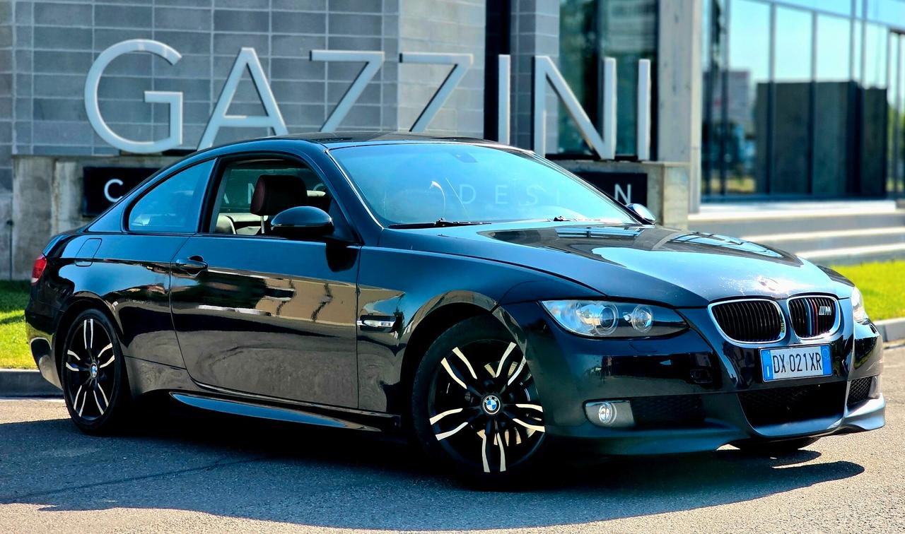 Bmw 320d E92 coupè Interni pelle rosso
