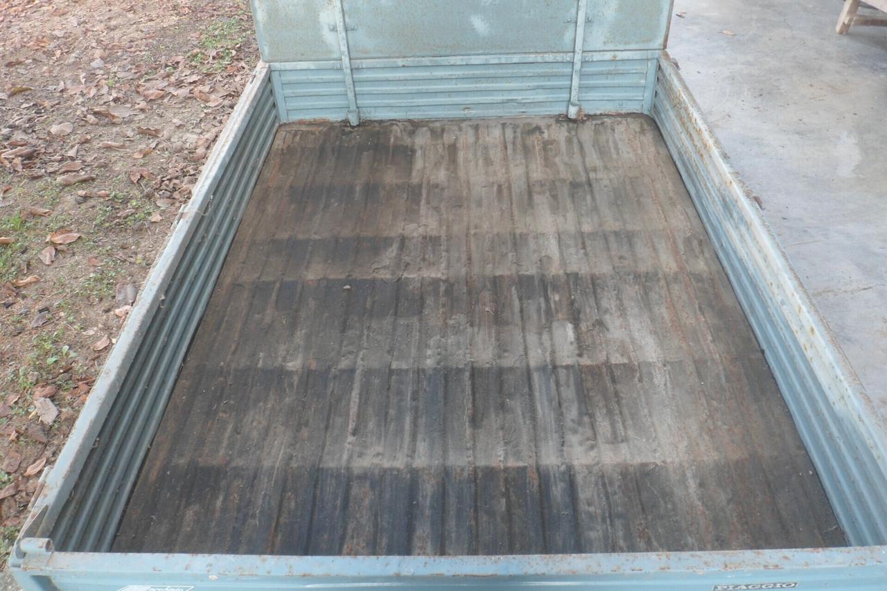 Piaggio Ape car p2/p3 solo cassone ribaltabile con soprasponde